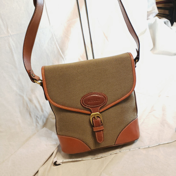 💕💕HOST PICK💕💕 Bally Leather and Cotton crossbody - Picture 1 of 8